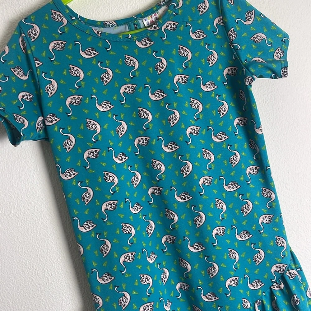 Dot Dot Smile Drop waist cap sleeve Swan dress 11